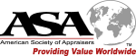 Logo of ASA American Society of Appraisers