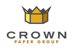 Crown Paper Group logo with gold crown