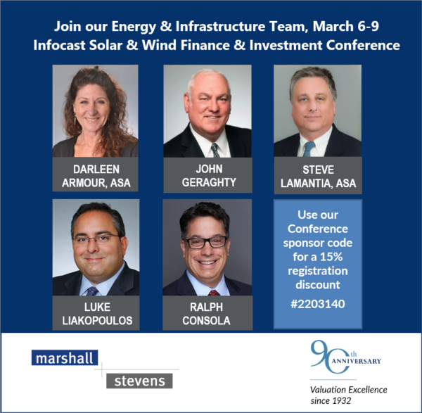 Infocast Solar + Wind Finance & Investment Summit March 69th, 2022